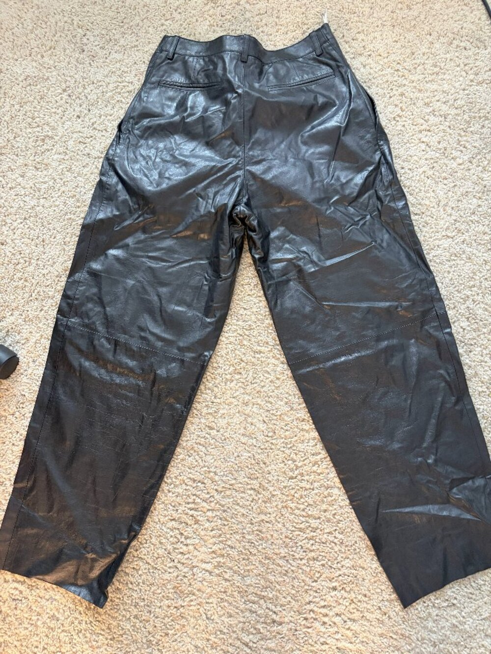 Gucci Napa Leather Pants Size 46 Waist